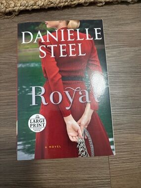 Danielle Steel "Royal" Novel - Red Cover, Large Print